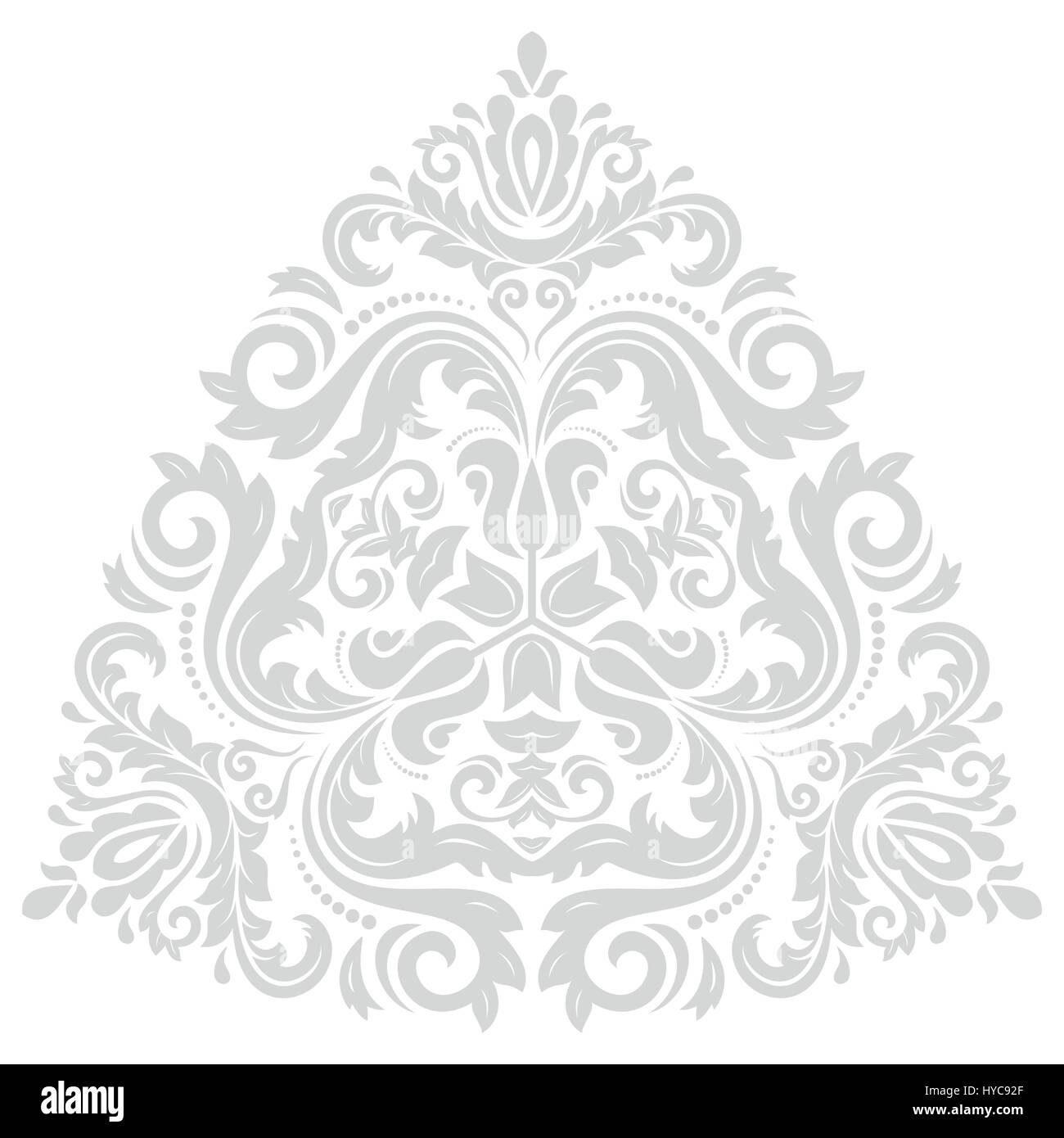 Oriental astratta Traingle vettore Illustrazione Vettoriale