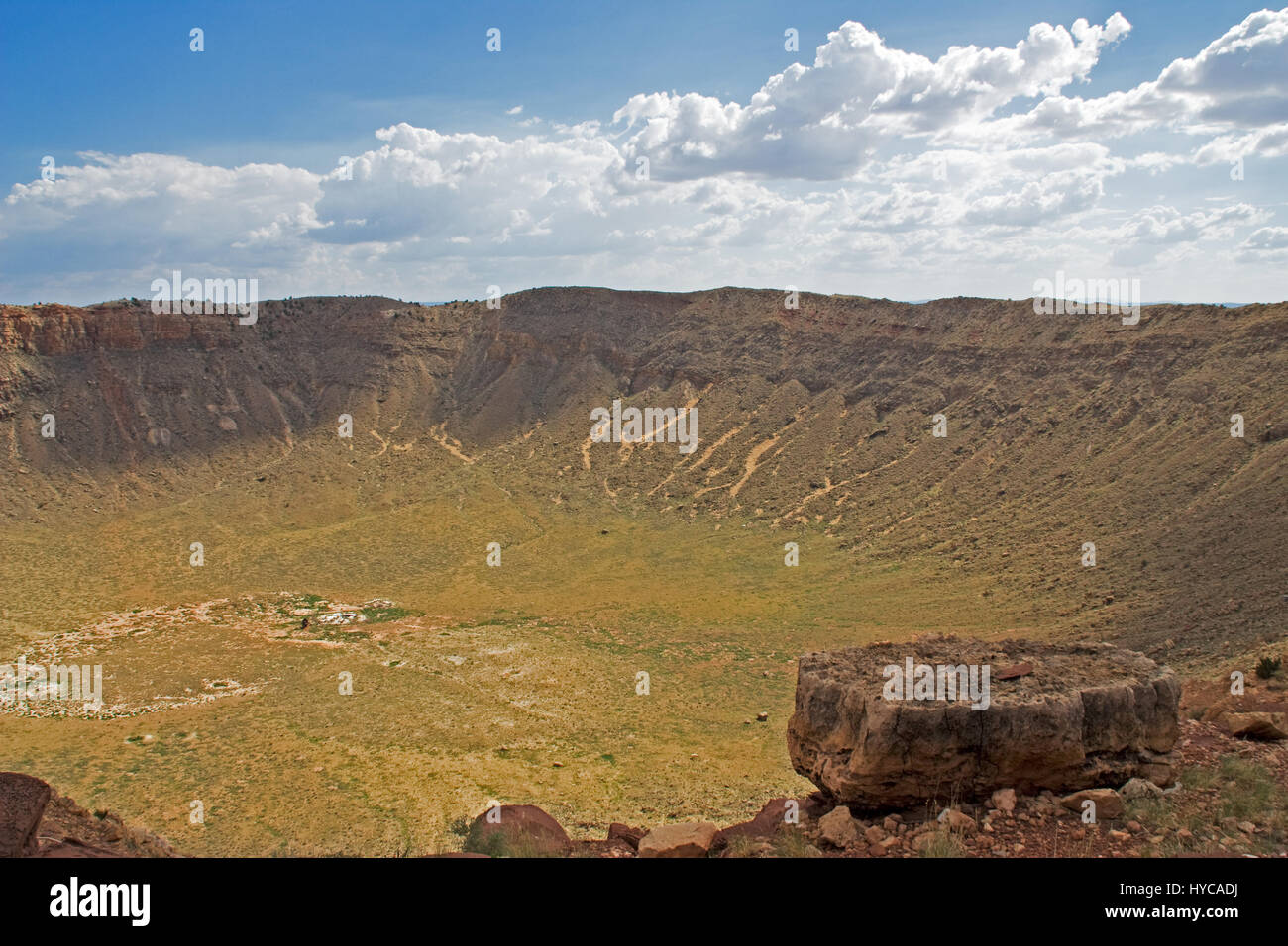 Meteor Crater, Arizona, Stati Uniti d'America Foto Stock