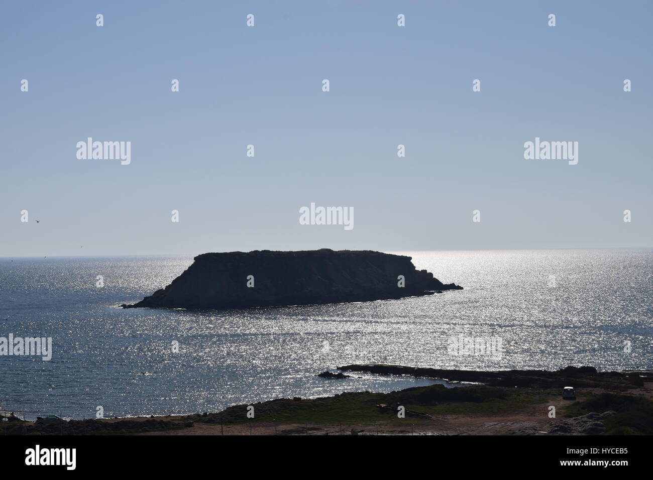 Tramonto sul mare Foto Stock