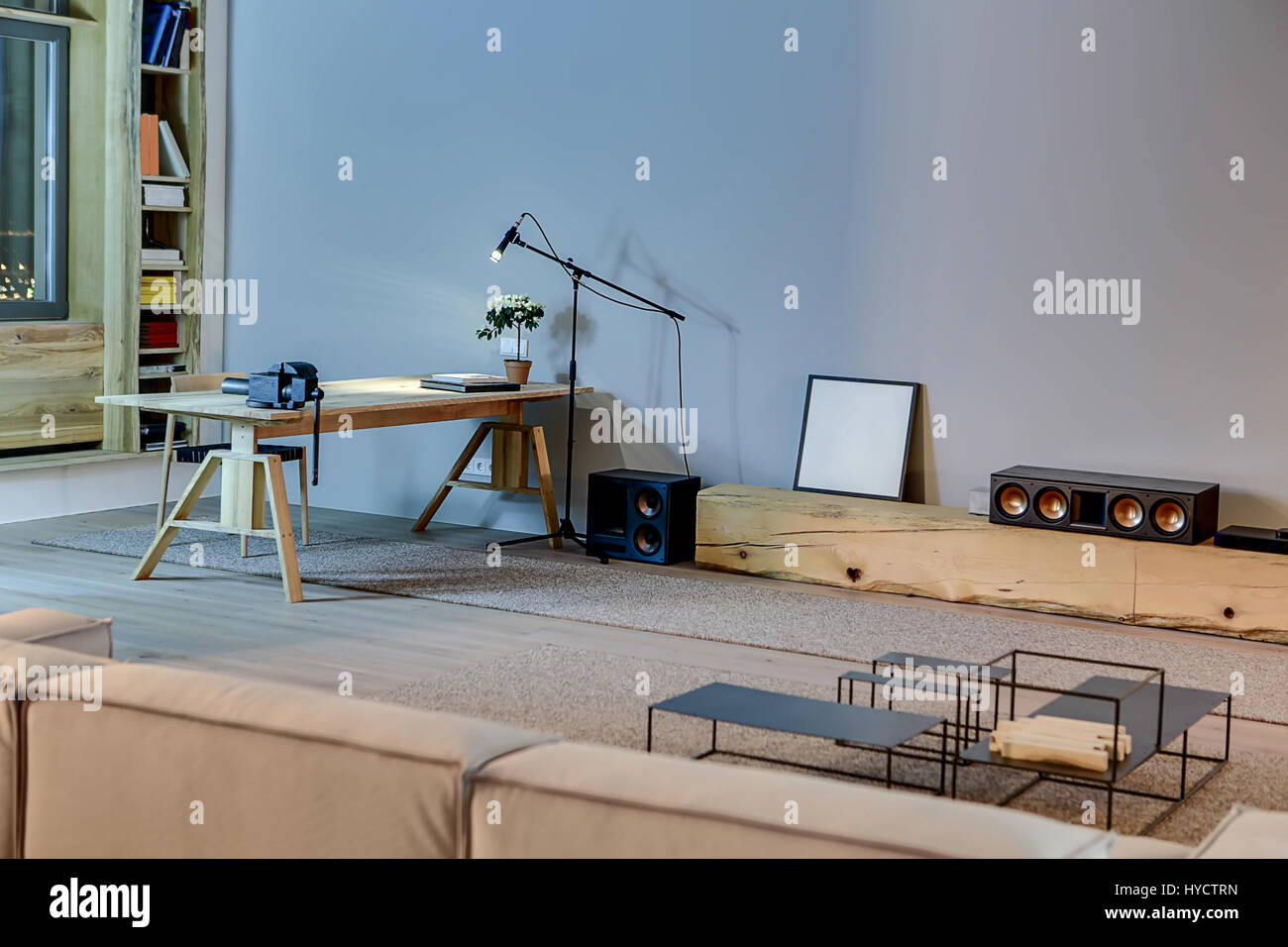 Stile moderno interno Foto Stock