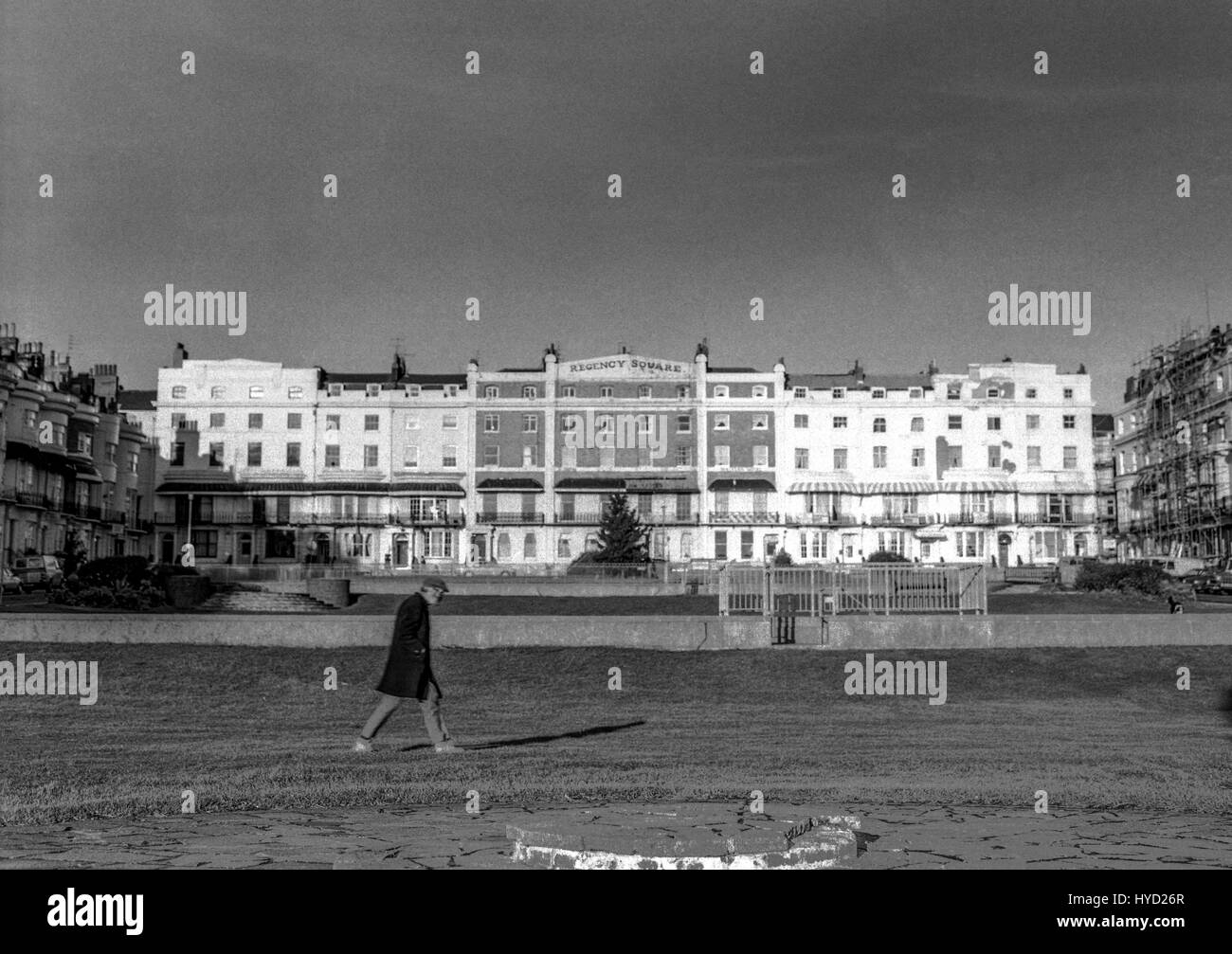 Regency Square sul lungomare di Brighton in circa 1987 Foto Stock