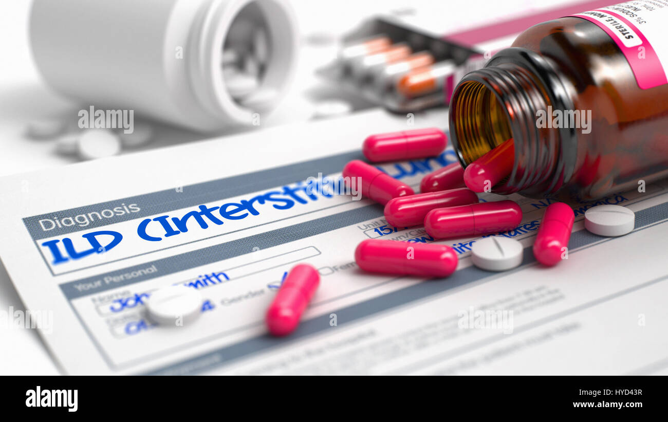 Ild - Iscrizione nell'anamnesi. 3D. Foto Stock