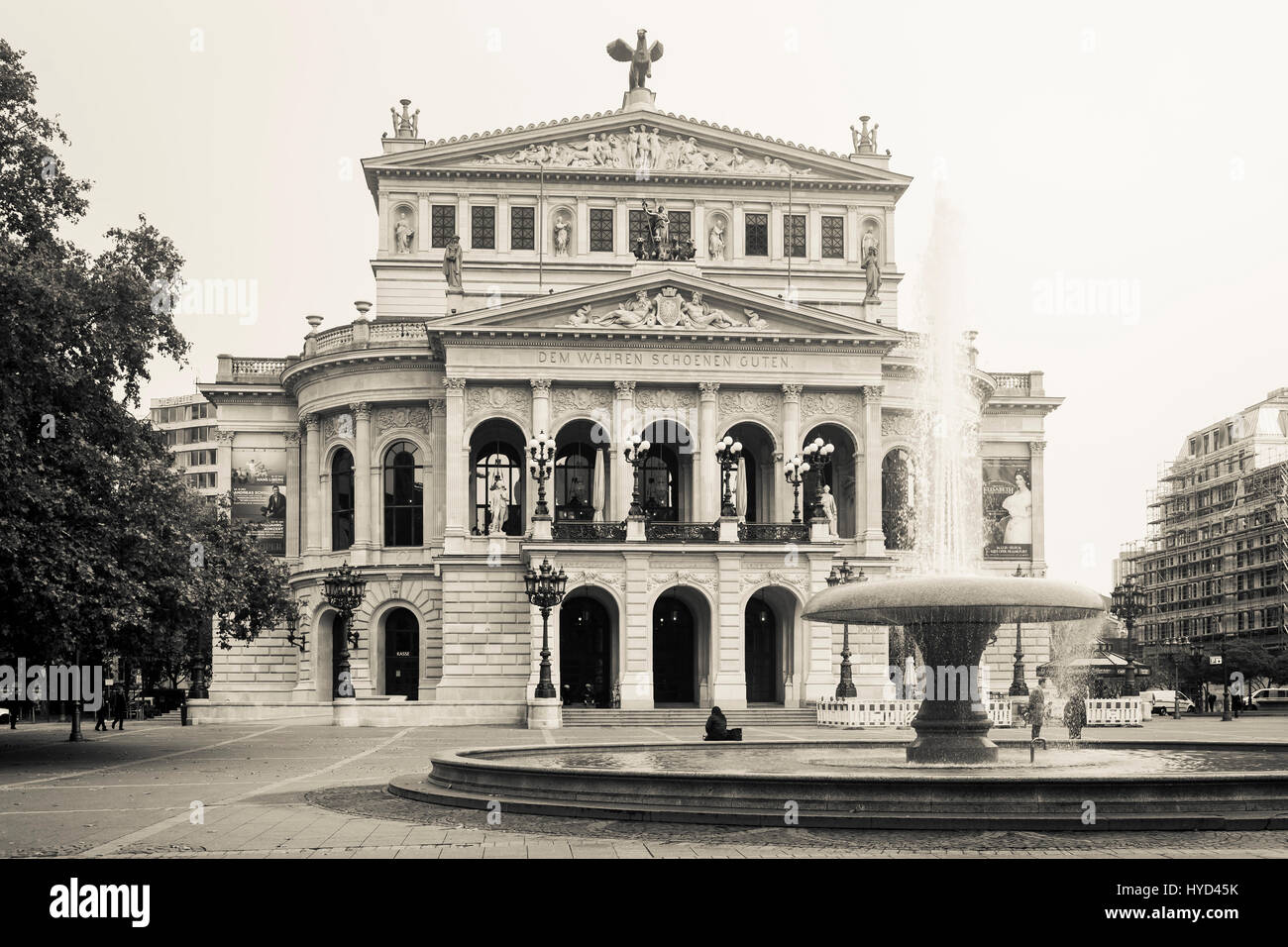 , Germania, Hesse, Francoforte, la vecchia Opera. Foto Stock