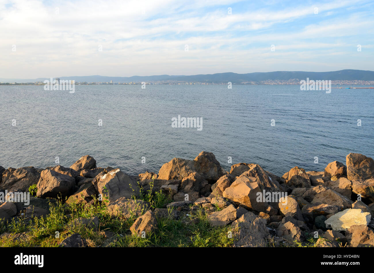 Golfo o sulla baia di Burgas, Bulgaria Foto Stock