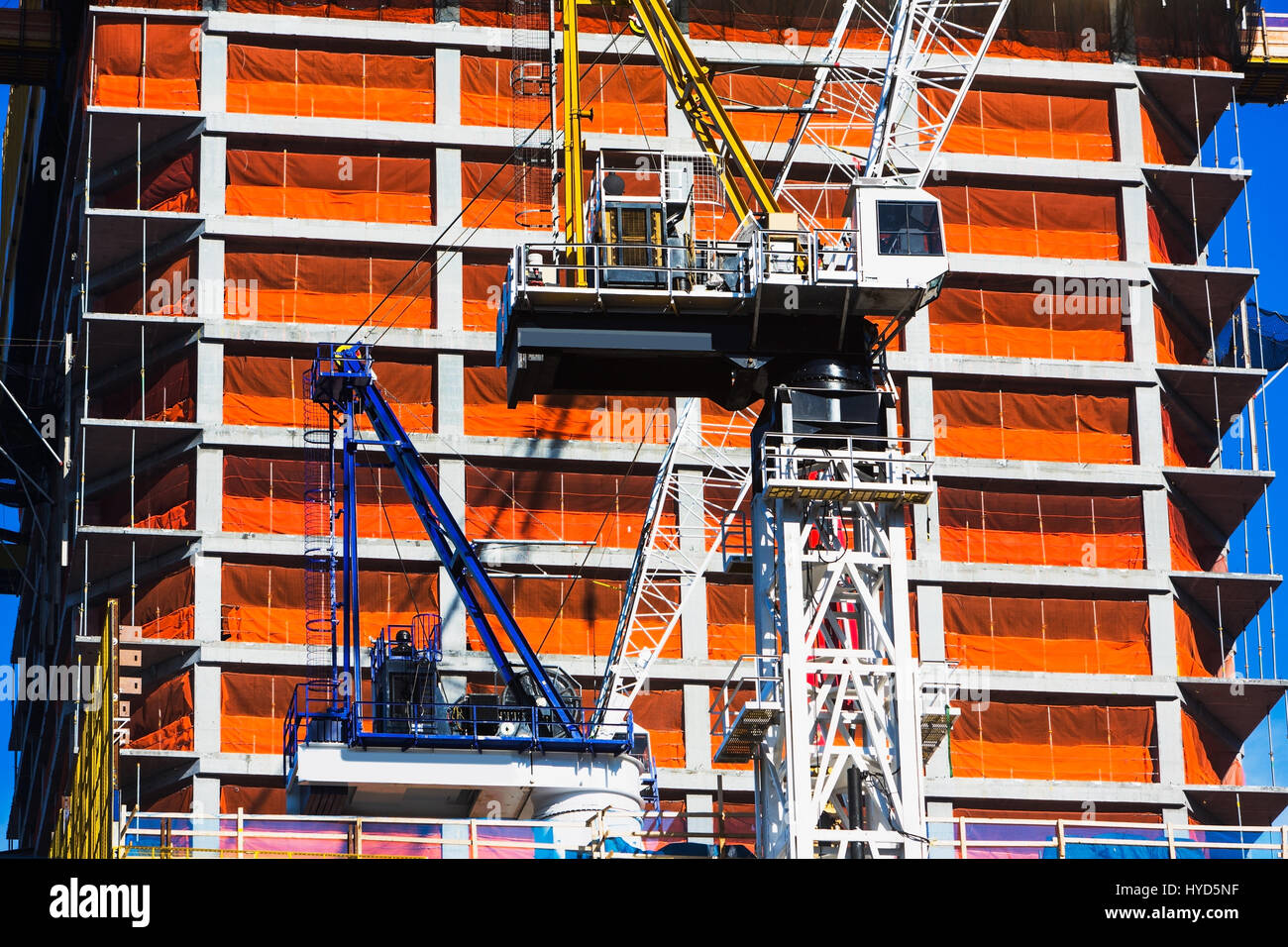 Sito in costruzione Foto Stock