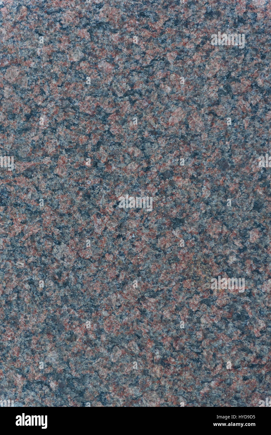 Texture di granito grigio colore vista da sopra pavimento grigio Foto Stock