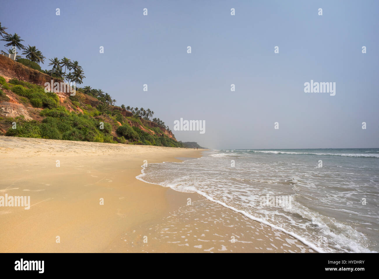 Varkala Beach, Kerala Foto Stock