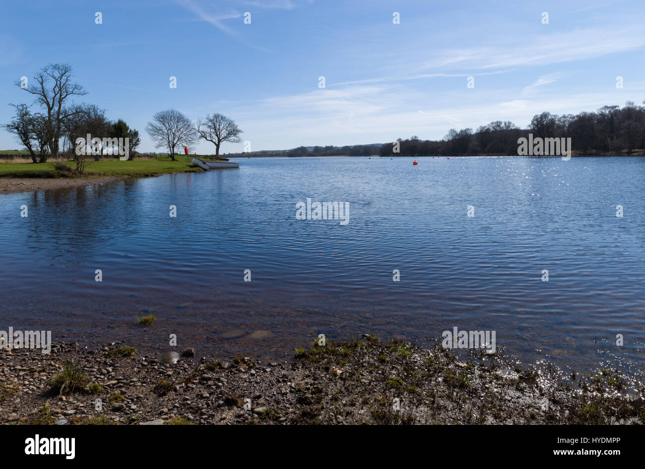 Loch Ken, a sud-ovest della Scozia Foto Stock