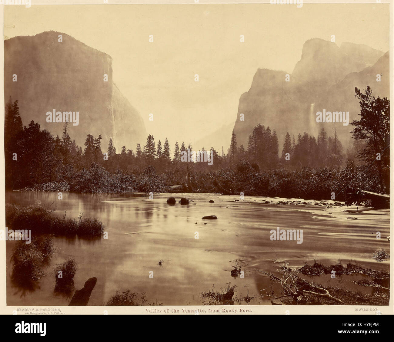 J. Eadweard Muybridge (American, nato in Inghilterra valle di Yosemite, da Rocky Ford Google Art Project Foto Stock