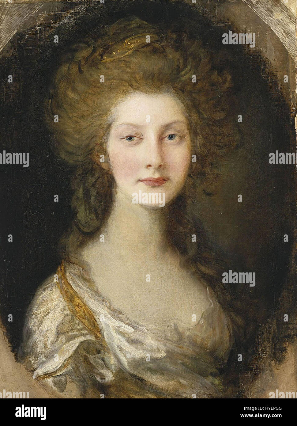 La principessa Augusta nel 1782 Foto Stock
