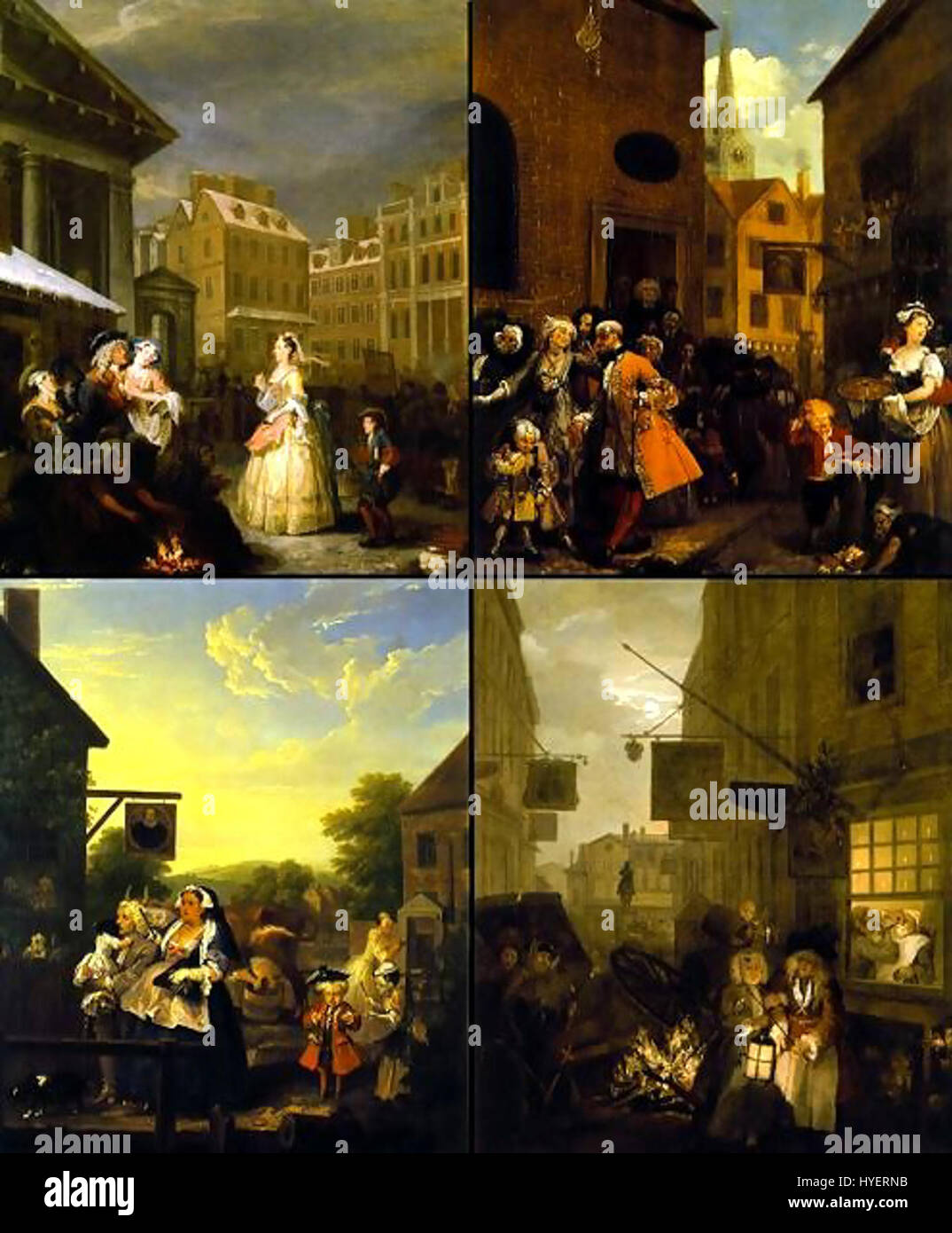 *FourTimes* si riferisce a un'opera o concetto che enfatizza la ripetizione o la natura ciclica. Potrebbe rappresentare un'esplorazione artistica del tempo, del cambiamento o del modello, potenzialmente attraverso l'uso di più motivi o fasi in un'opera d'arte. Questo approccio potrebbe trasmettere il passare del tempo o dell'evoluzione, offrendo una prospettiva meditativa su eventi o elementi ricorrenti. Foto Stock