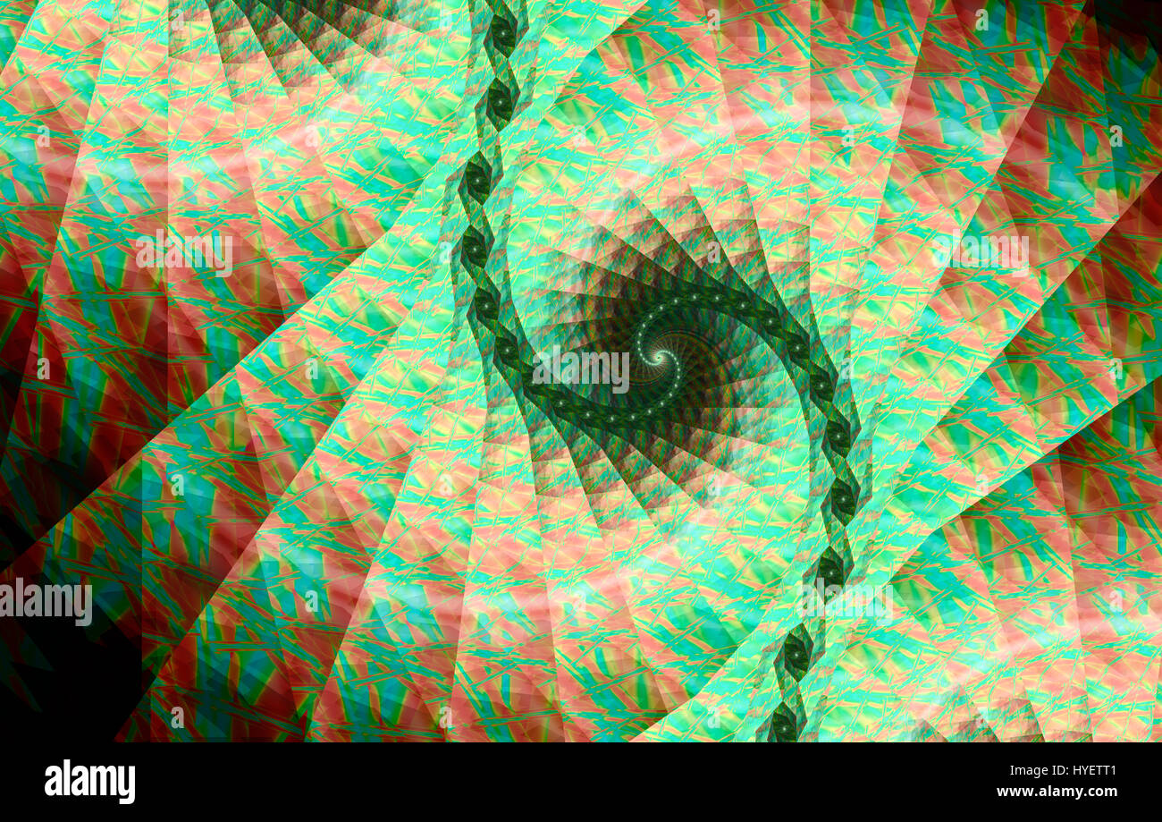 Polinomio modificato Julia impostato Foto Stock
