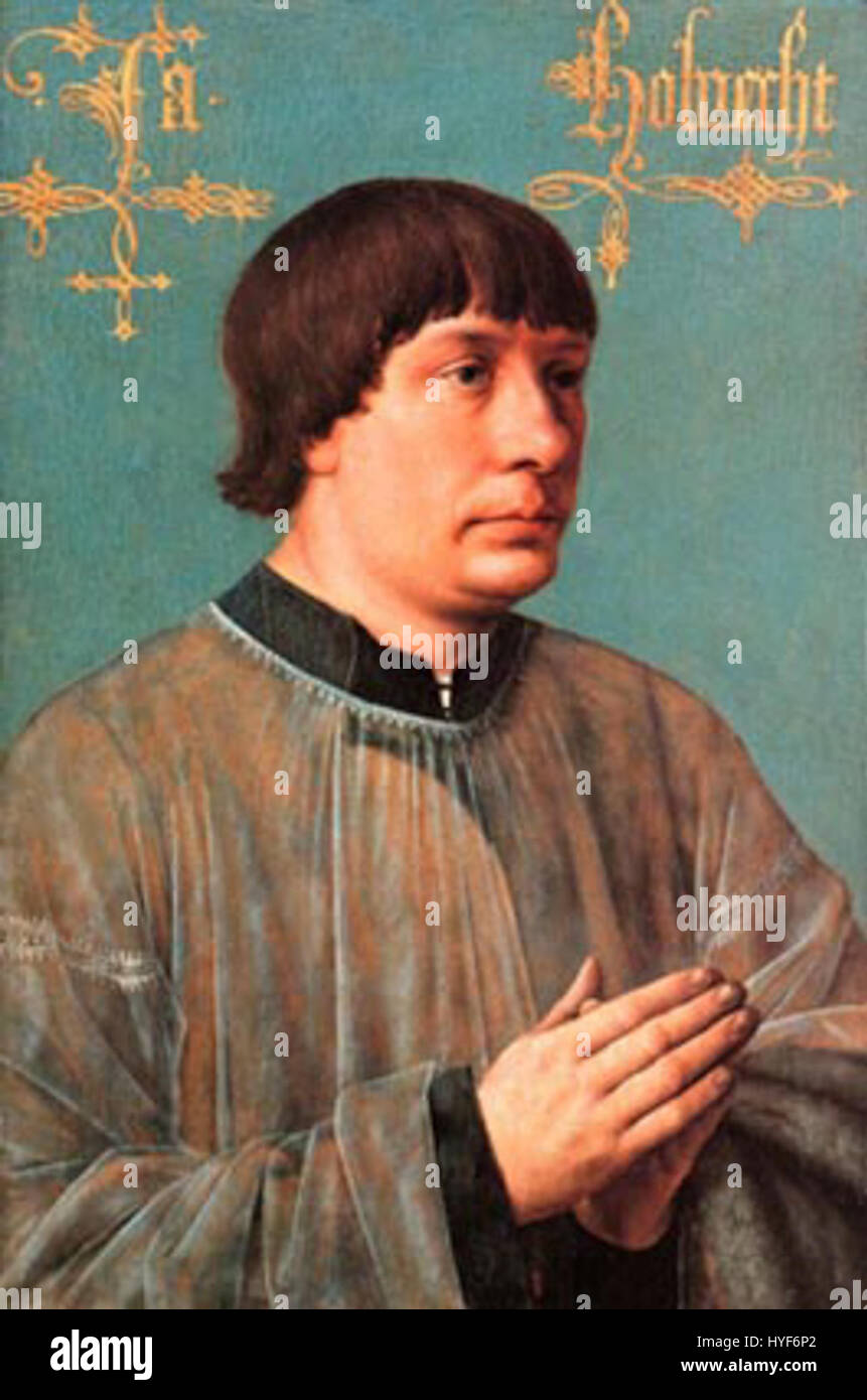 Jacob Obrecht è stato un compositore rinascimentale noto per la sua musica polifonica. Le sue composizioni, tra cui messe e mottetti, furono influenti nel plasmare gli stili musicali della fine del XV e dell'inizio del XVI secolo in Europa. Foto Stock