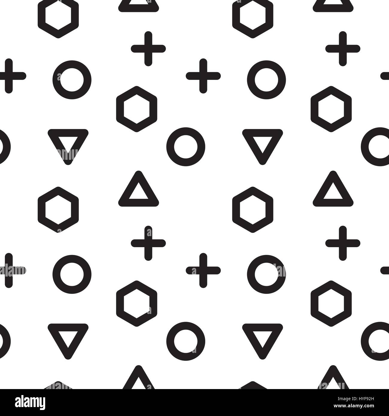 Geometrica Pattern senza giunture Illustrazione Vettoriale