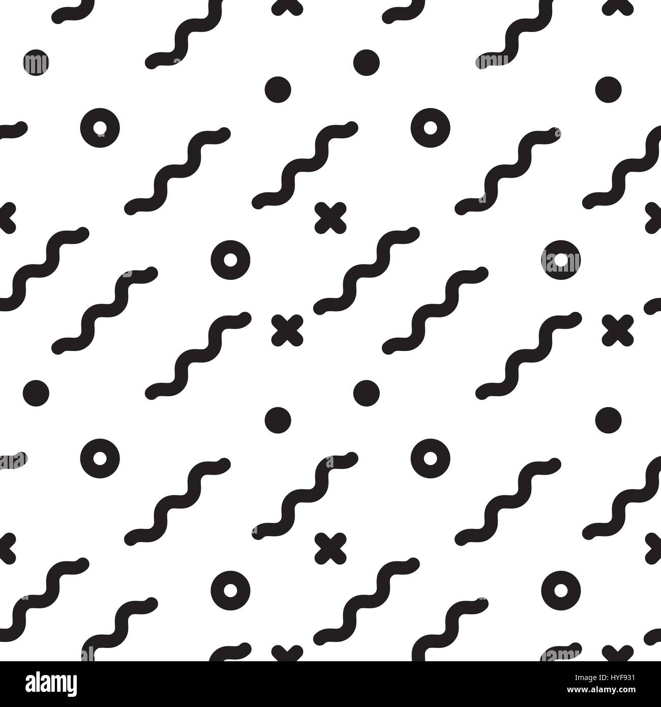 Geometrica Pattern senza giunture Illustrazione Vettoriale