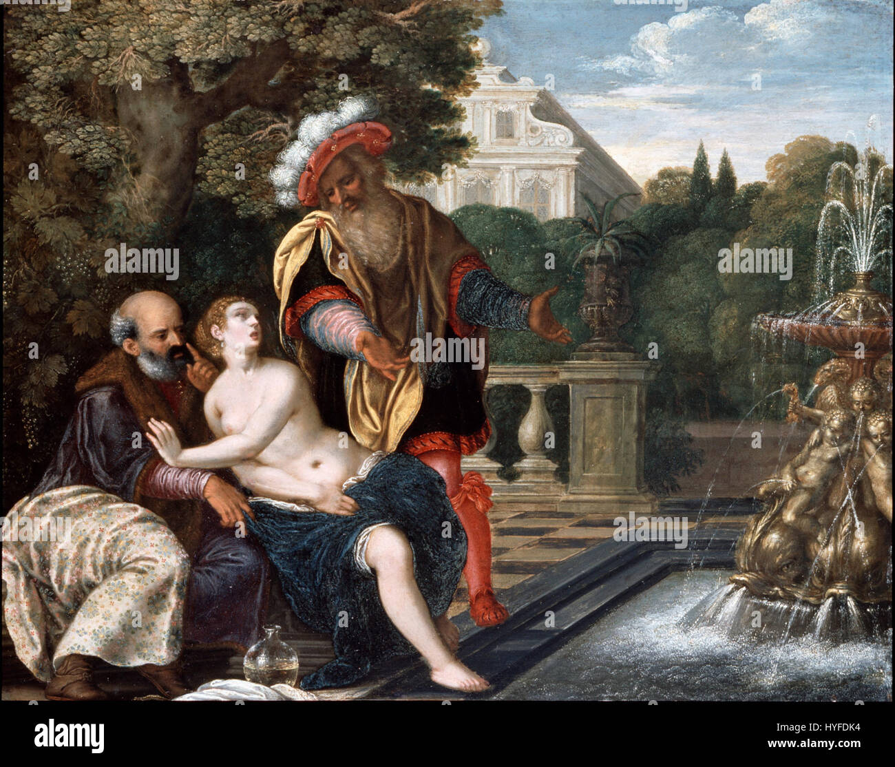 Von Hagelstein, Thomann, Jacob Ernst Susanna e i vecchioni Google Art Project Foto Stock