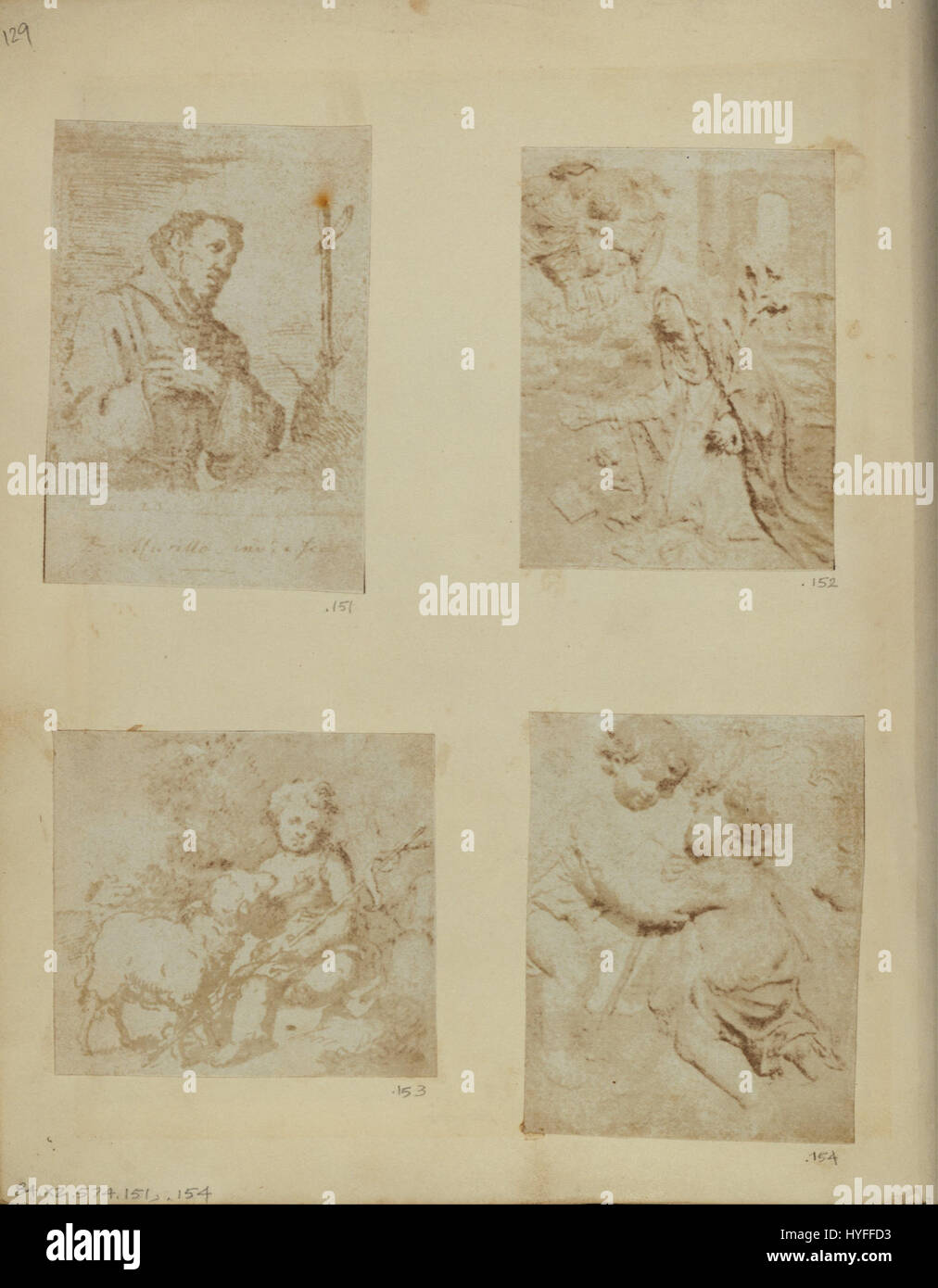 La rappresentazione di Santa Teresa de Jesus, una mistica e riformatrice spagnola, di Nikolaas Henneman cattura la profonda spiritualità e l'estasi divina associata alla sua vita. Il lavoro di Henneman enfatizza l'intensità emotiva delle esperienze del santo. Foto Stock