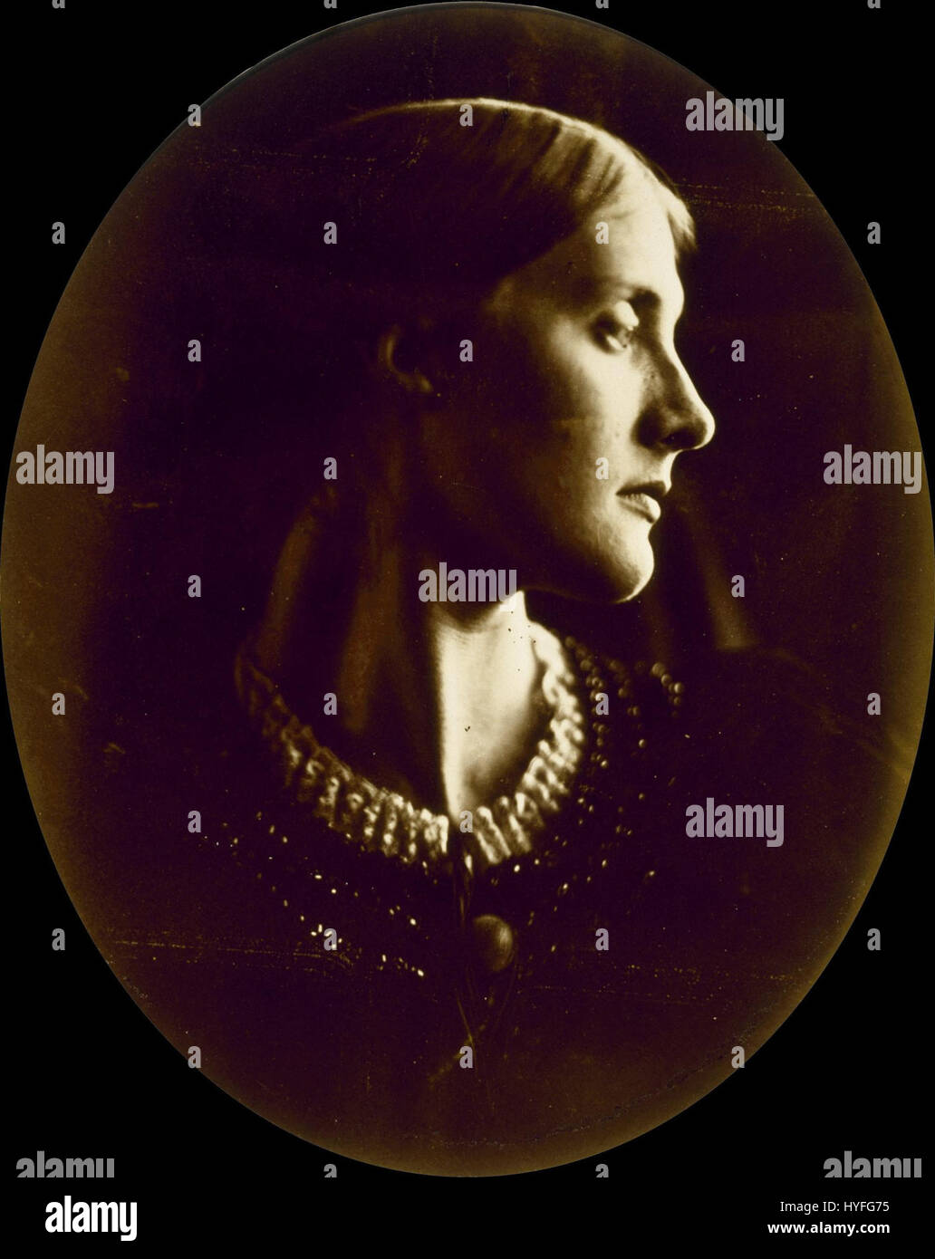 Julia Margaret Cameron Sig.ra Herbert Duckworth (1846 1895), nato Julia Prinsep Jackson, più tardi la sig.ra Julia Stephen, Madre di ... Google Art Project Foto Stock