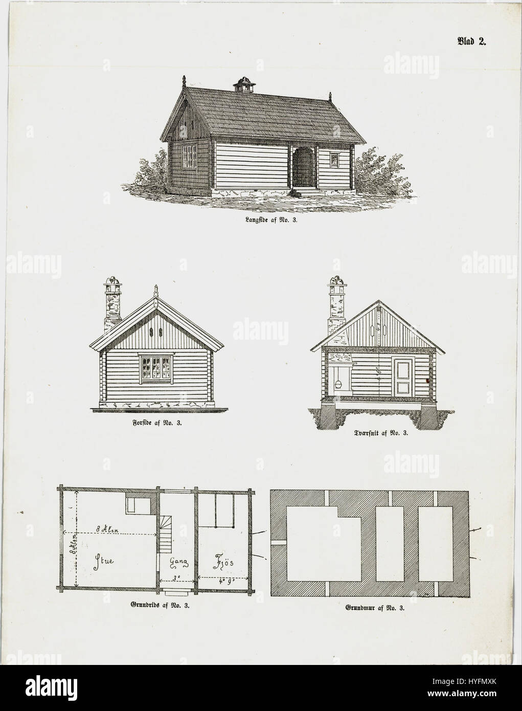 Questo lavoro, intitolato "Bidrag til Bygningsskikkens Udvikling paa Landet i Norge", si concentra sullo sviluppo degli stili di costruzione nella Norvegia rurale, illustrando l'evoluzione architettonica e le pratiche di costruzione regionali. Foto Stock Questo lavoro, intitolato "Bidrag til Bygningsskikkens Udvikling paa Landet i Norge", si concentra sullo sviluppo degli stili di costruzione nella Norvegia rurale, illustrando l'evoluzione architettonica e le pratiche di costruzione regionali. Foto Stock