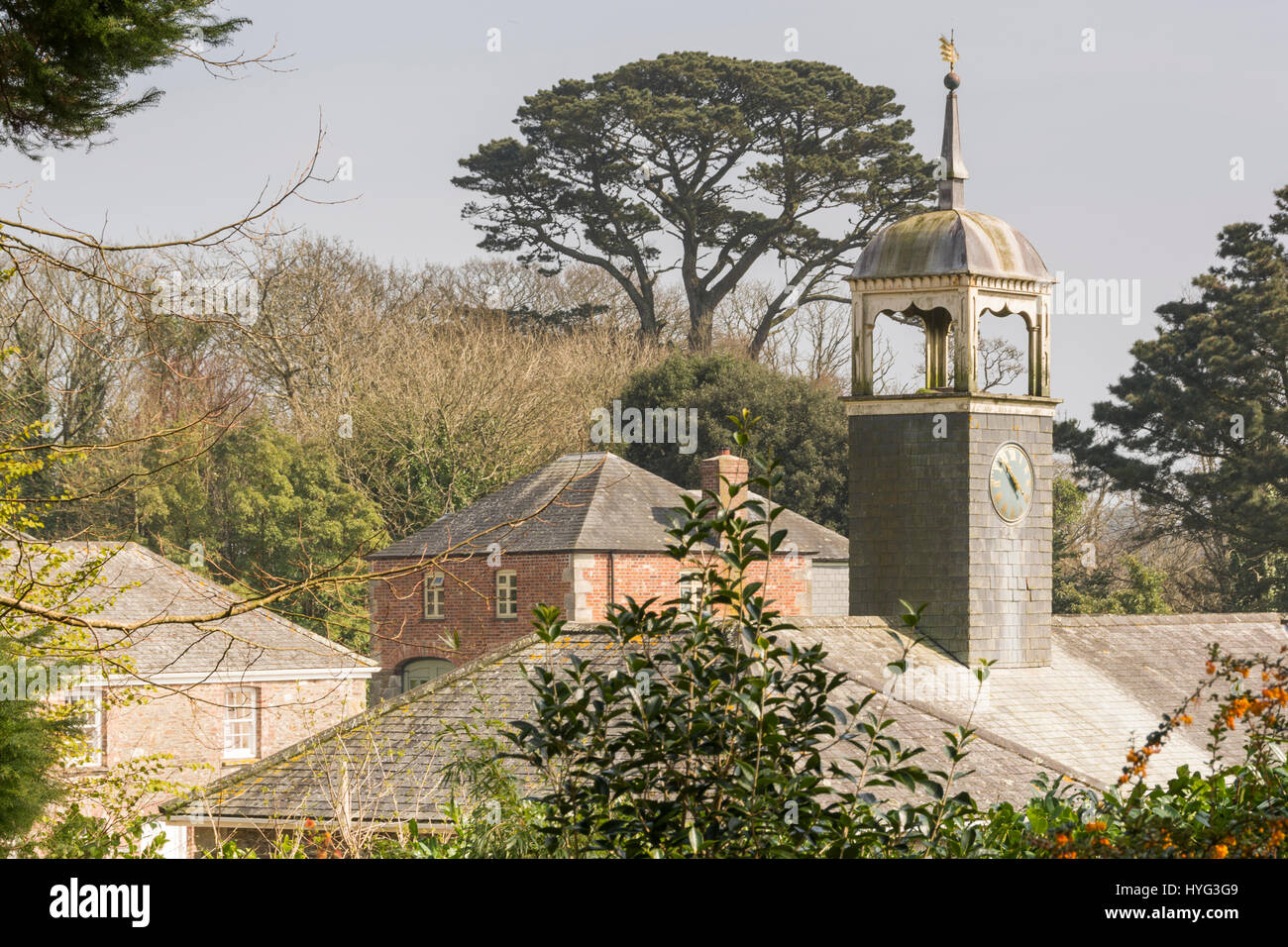 Lost Gardens of Heligan, Cornwall, Regno Unito Foto Stock