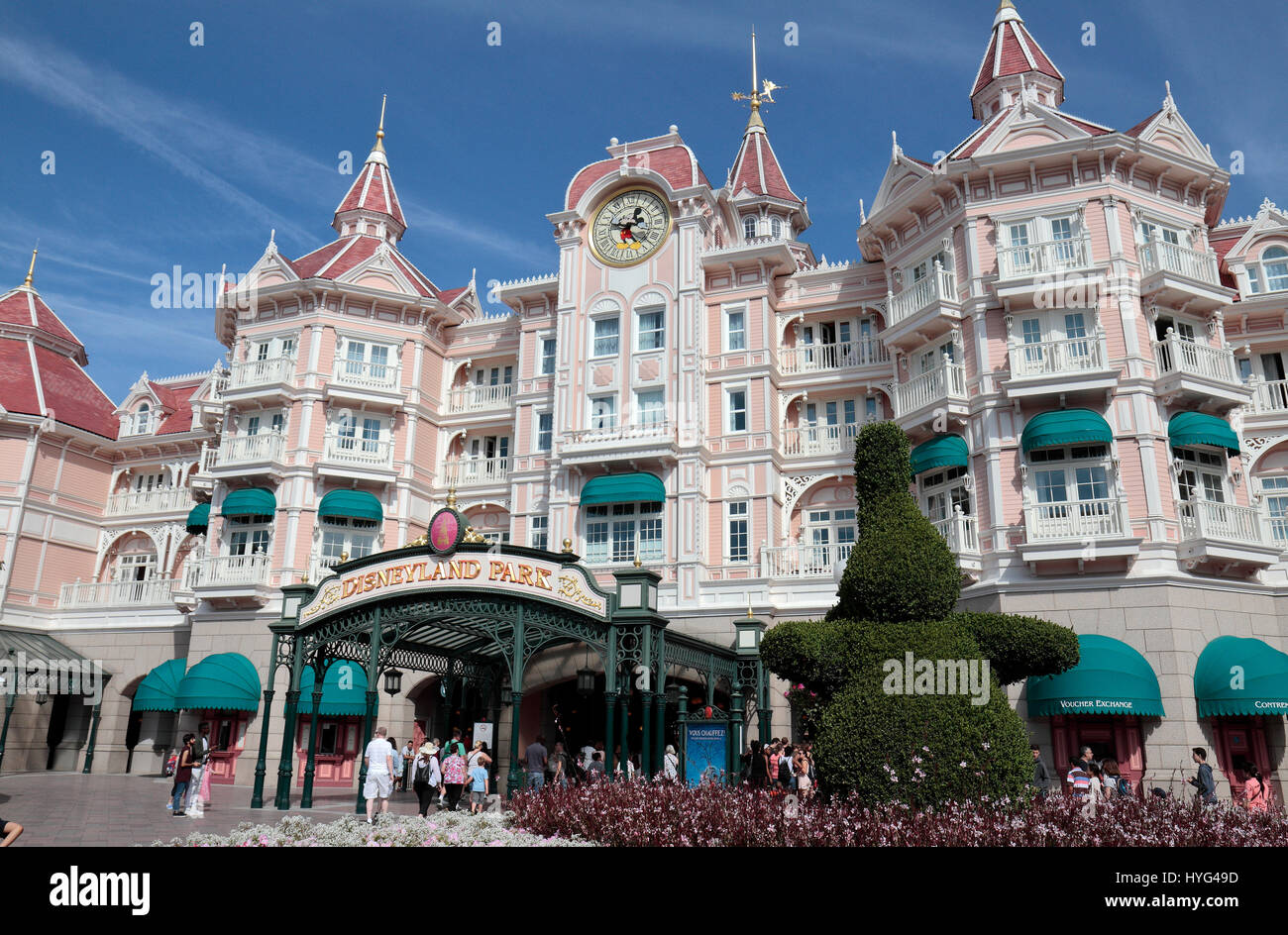 Entrance To Disneyland Paris Immagini E Fotos Stock Alamy