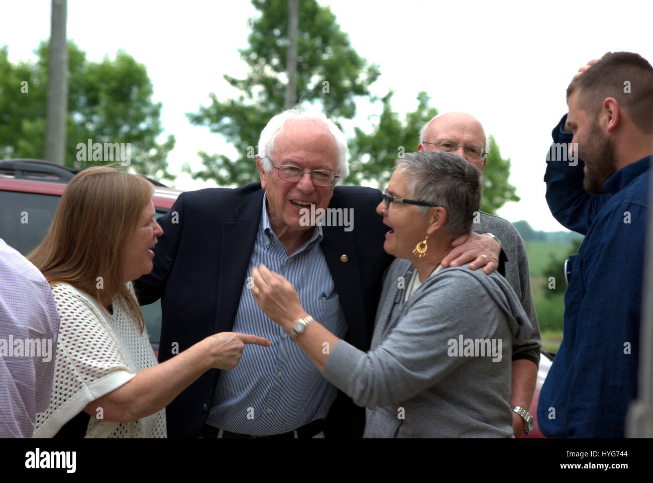 Il senatore Bernie Sanders Foto Stock