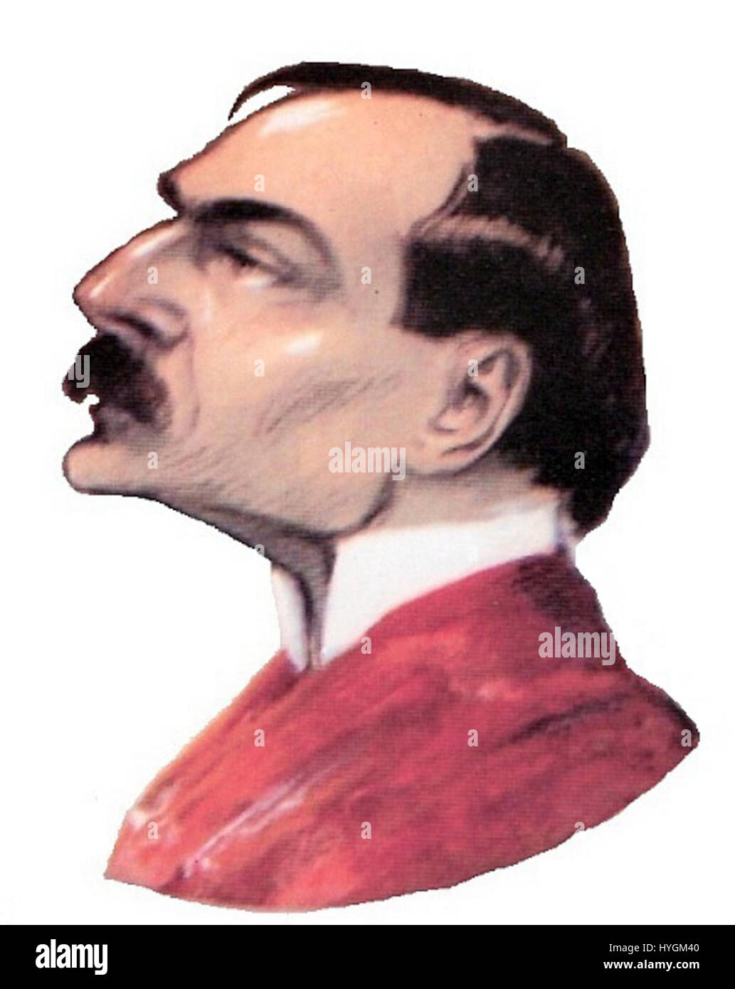 Questo autoritratto di N.S. Petrescu Gaina riflette il sé interiore dell'artista, concentrandosi su pennellate espressive e uno stile personale distinto, tipico dell'arte dell'Europa orientale del XX secolo. Foto Stock