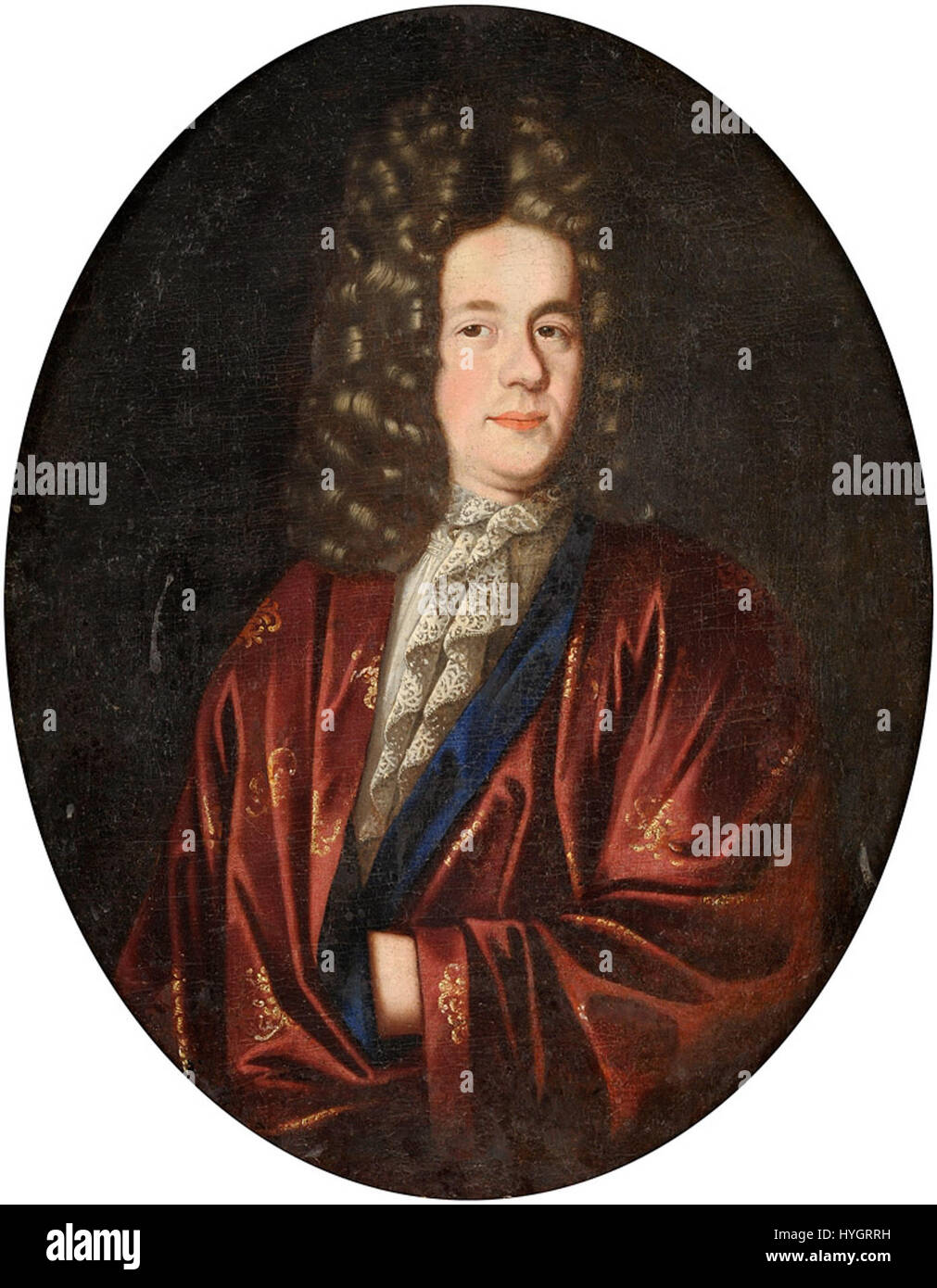 Lippe Biesterfeld Graf è un titolo nobiliare associato alla famiglia Lippe-Biesterfeld, un'importante famiglia aristocratica tedesca. La famiglia ha un significato storico nelle regioni di Lippe e Biesterfeld, con legami con la nobiltà tedesca. Foto Stock