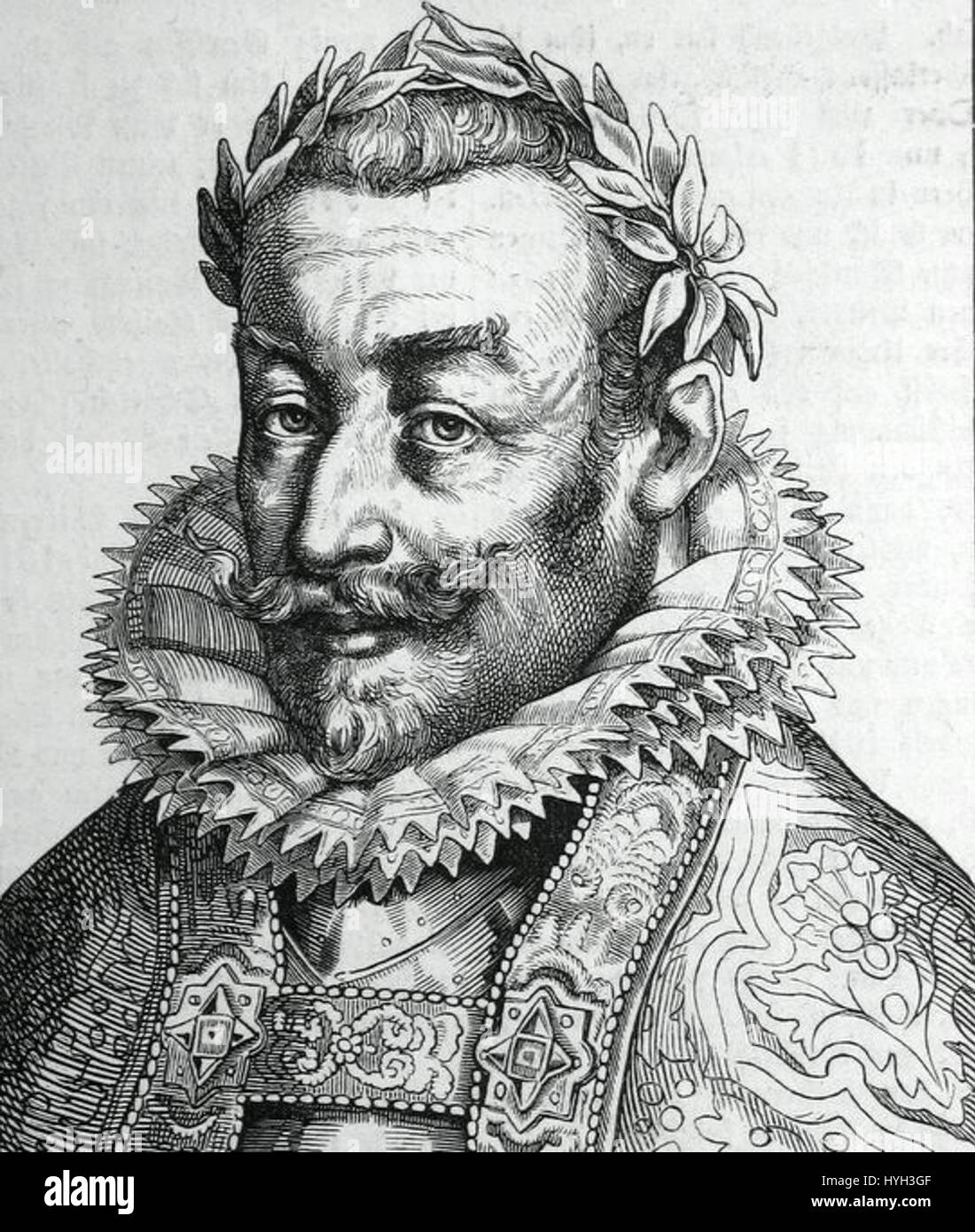 Il Kaiser Mattia fu un imperatore del Sacro Romano Impero tra la fine del XVI e l'inizio del XVII secolo, noto per il suo ruolo nella politica del Sacro Romano Impero e la sua influenza sugli affari europei. Foto Stock