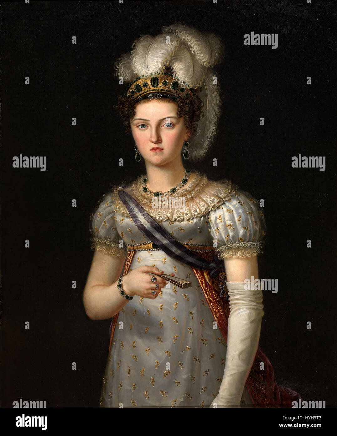 Maria Giuseppa di Sassonia fu una regina consorte di Polonia e una figura reale europea di spicco nel XVIII secolo. Nata nel 1699, era nota per il suo ruolo nella politica polacca e la sua influenza all'interno delle corti europee durante il suo periodo come regina. Foto Stock