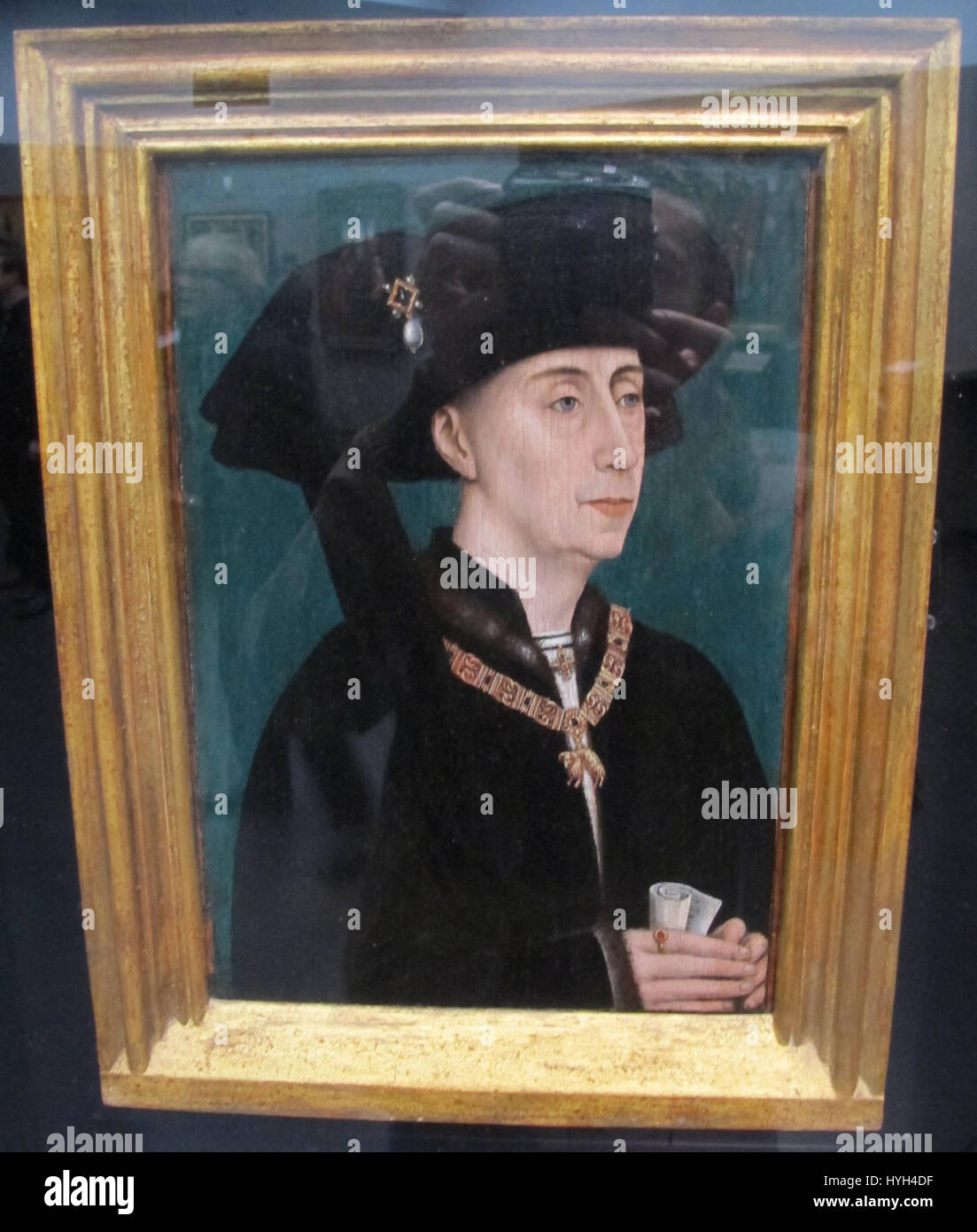 Da Rogier van der Weyden, ritratto di Filippo il Buono, 1451 1499 ca. Foto Stock