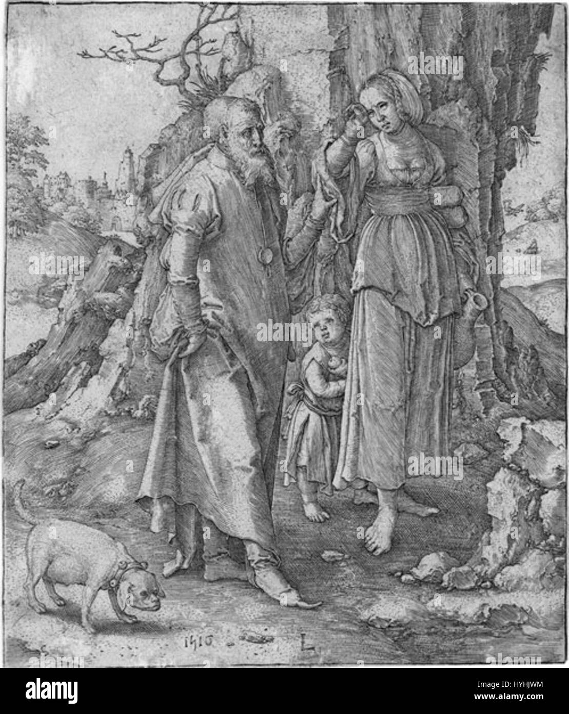 Bassenge Leyden è una collezione o un'opera specifica della città di Leida, nota per la sua associazione con la stampa precoce e le attività accademiche. Questo lavoro riflette la cultura intellettuale dell'Europa del XVI secolo. Foto Stock