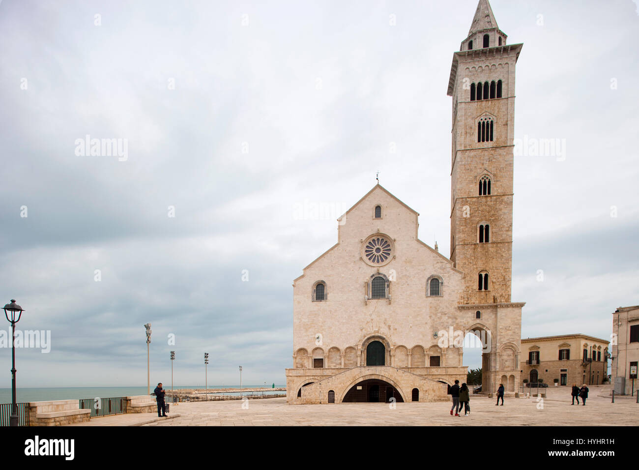 Basilica Cattedrale di Santa Maria Assunta, Trani, Puglia, Italia, Europa Foto Stock