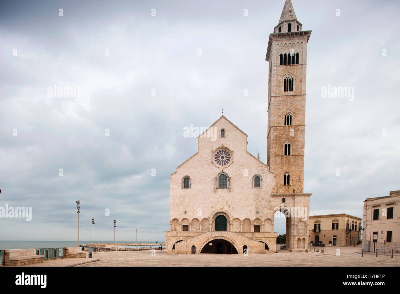 Basilica Cattedrale di Santa Maria Assunta, Trani, Puglia, Italia, Europa Foto Stock