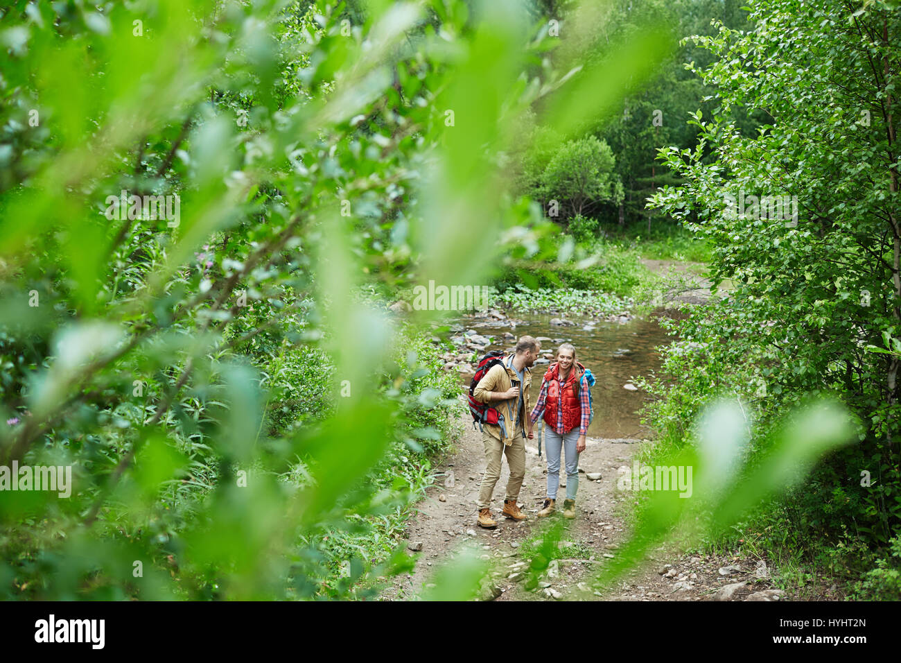 Amanti della natura Foto Stock