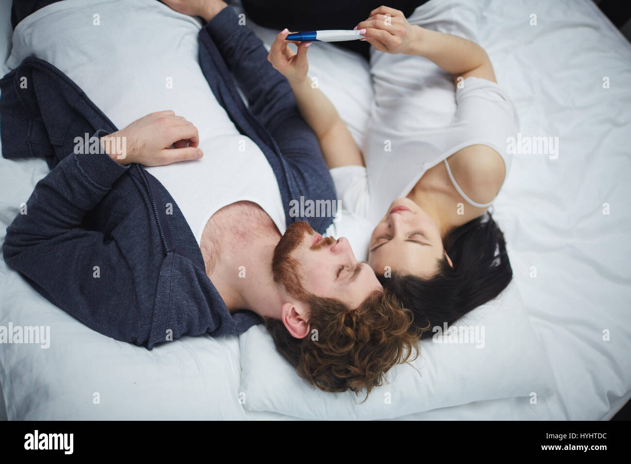 Test positivo Foto Stock