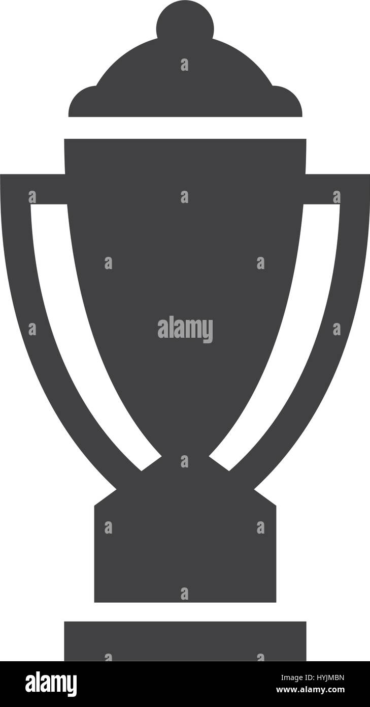 Il calcio Trophy Awards icone vettoriali Illustrazione Vettoriale