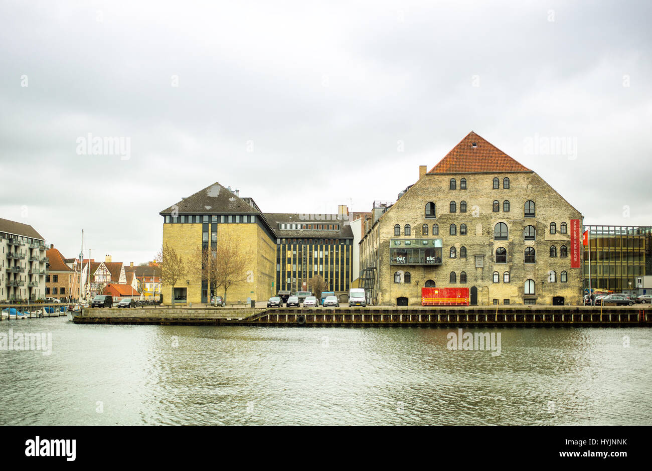 Copenhagen, Danimarca - 29 Marzo 2017: architettura Danese centro, il principale spazio espositivo in Danimarca per l'architettura. Foto Stock