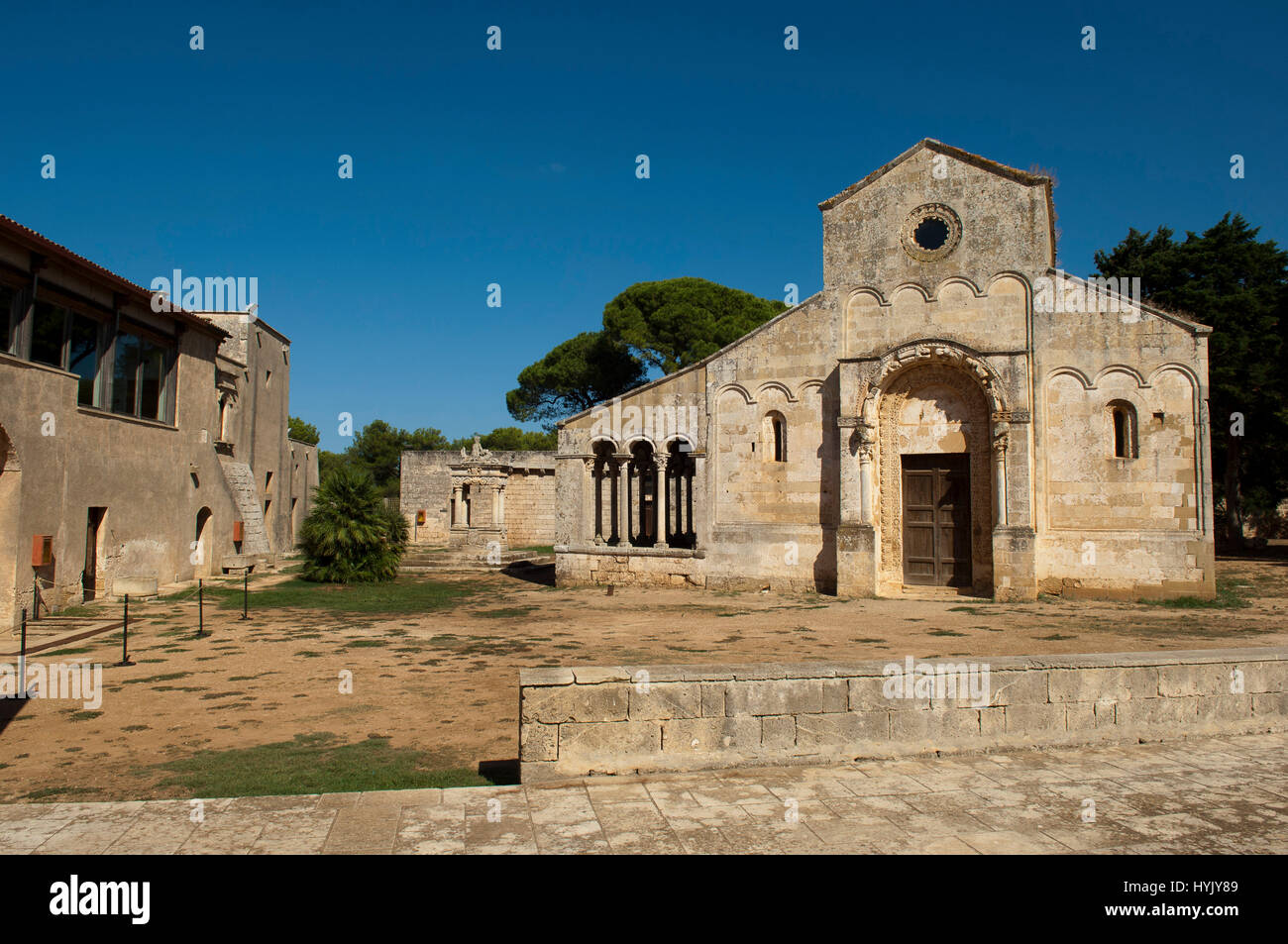 Europa,l'Italia,Puglia,Lecce,di Santa Maria di Cerrate Foto Stock