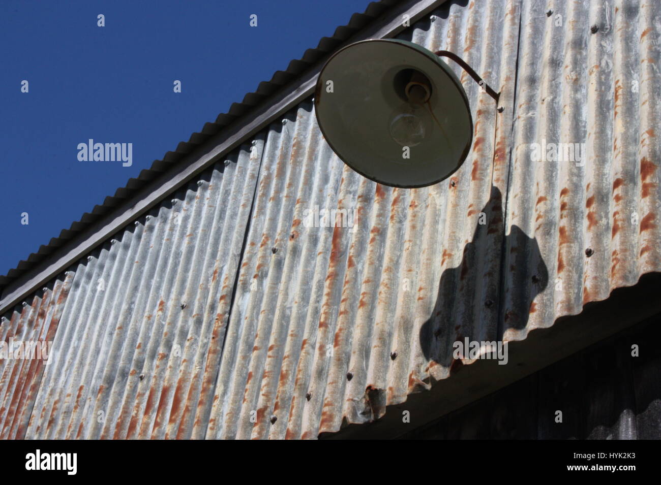 luce e ombra Foto Stock