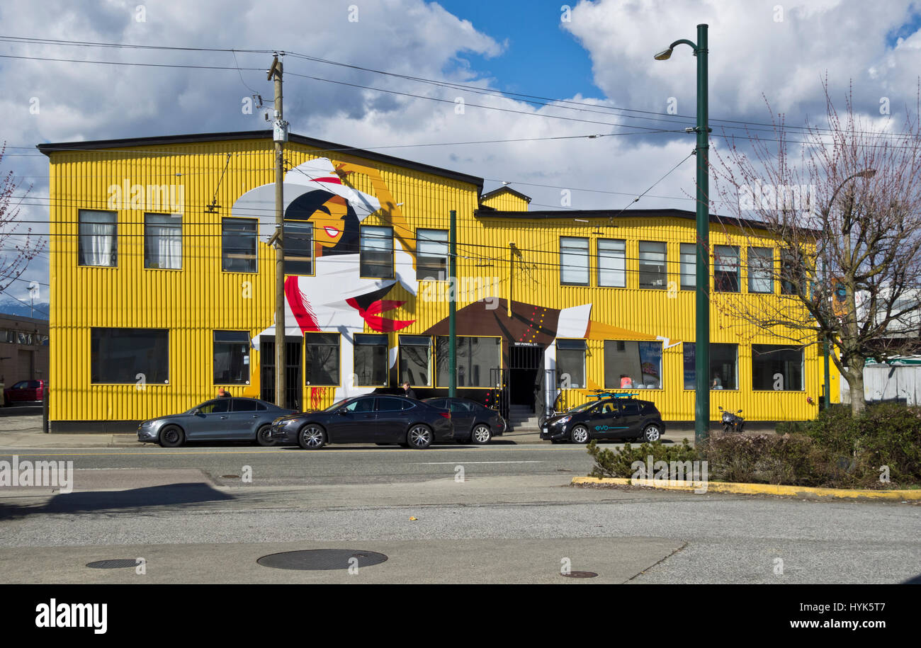 Andina Brewing Company in East Vancouver, BC, Canada Foto Stock