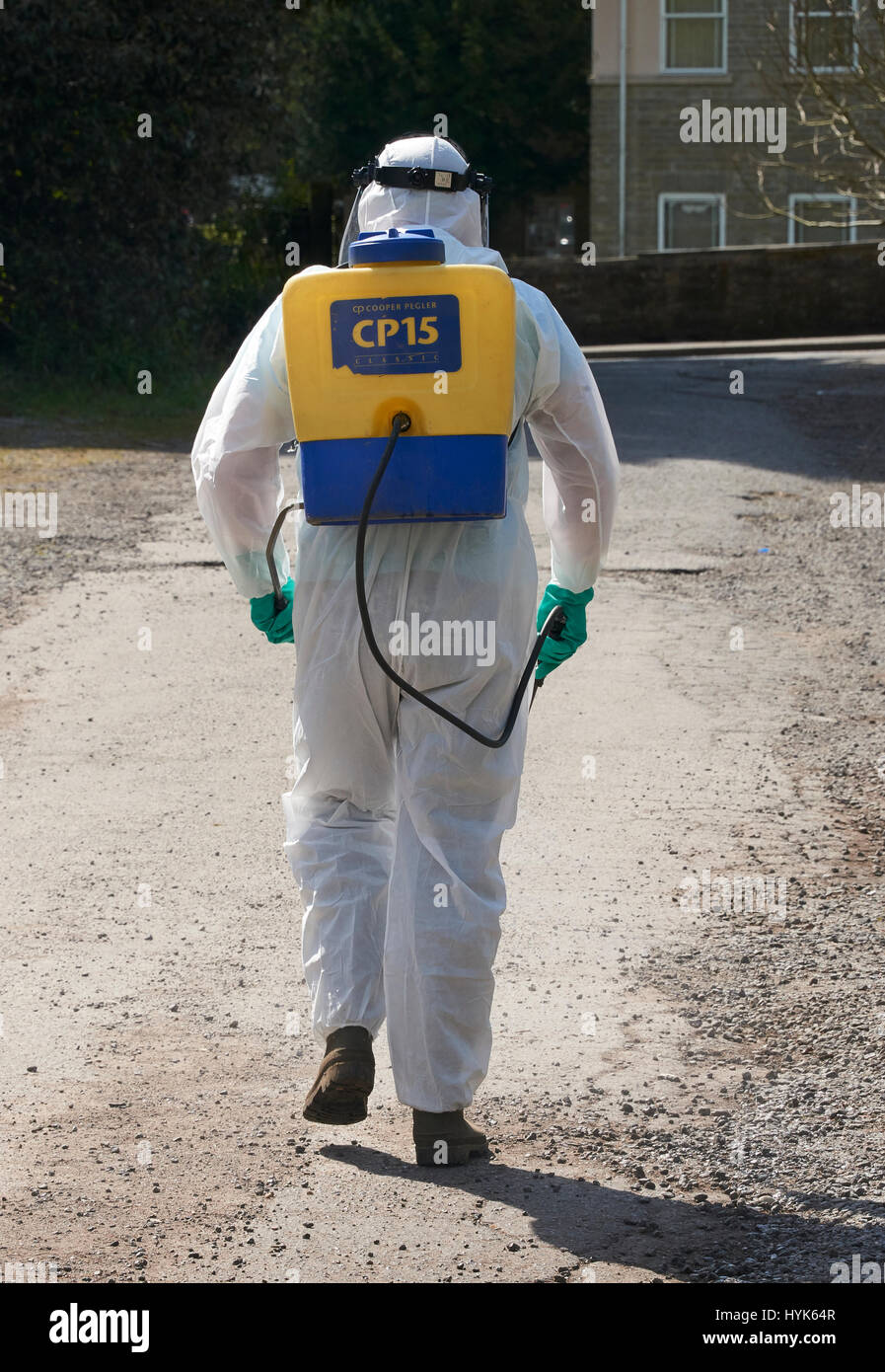 Tenendo la velocità di cammino temporizzazioni per la calibrazione di spruzzatura Foto Stock