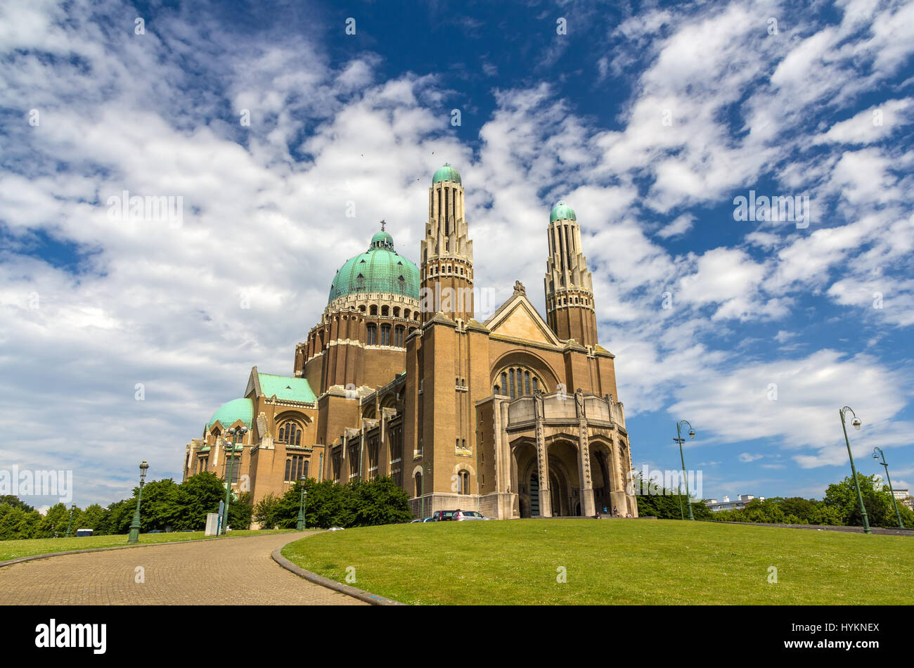 Basilica del Sacro Cuore - Bruxelles, Belgio Foto Stock