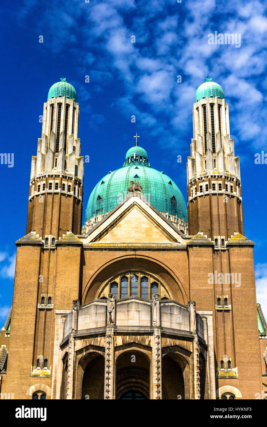 Basilica del Sacro Cuore - Bruxelles, Belgio Foto Stock