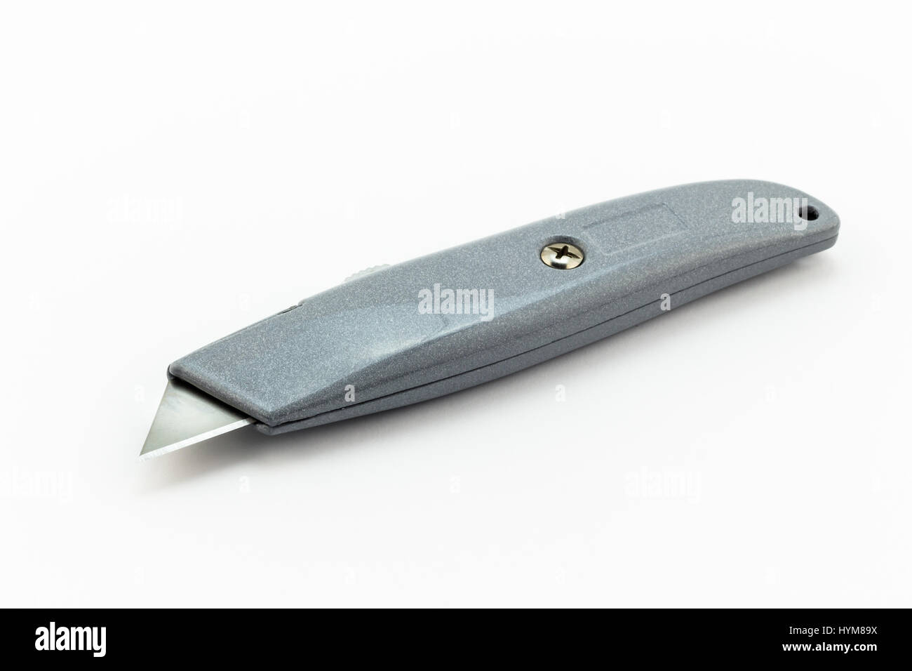Office khife su bianco Foto Stock