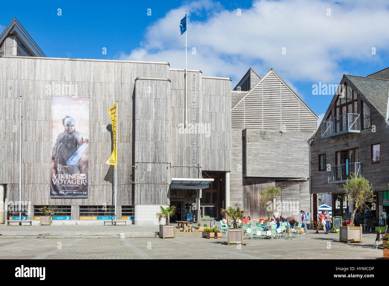 Colchester, National Maritime Museum Cornwall, Discovery Quay, Falmouth Cornwall west country Inghilterra gb uk eu europe Foto Stock