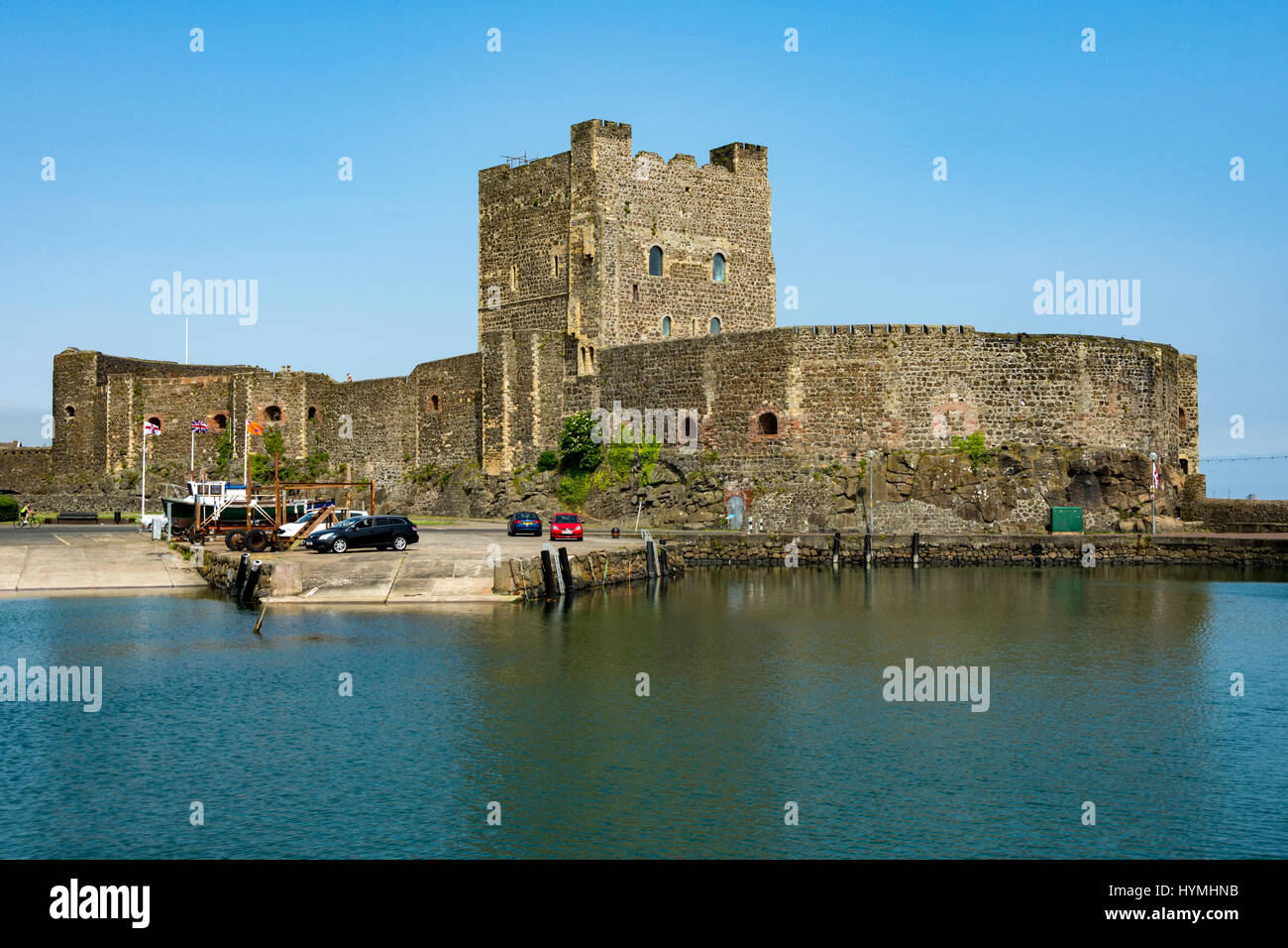 Carrickfergus, County Antrim, Irlanda del Nord, Regno Unito Foto Stock