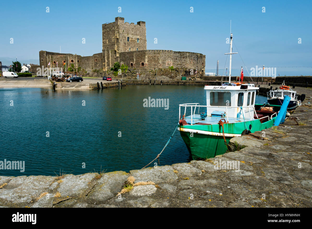 Carrickfergus, County Antrim, Irlanda del Nord, Regno Unito Foto Stock