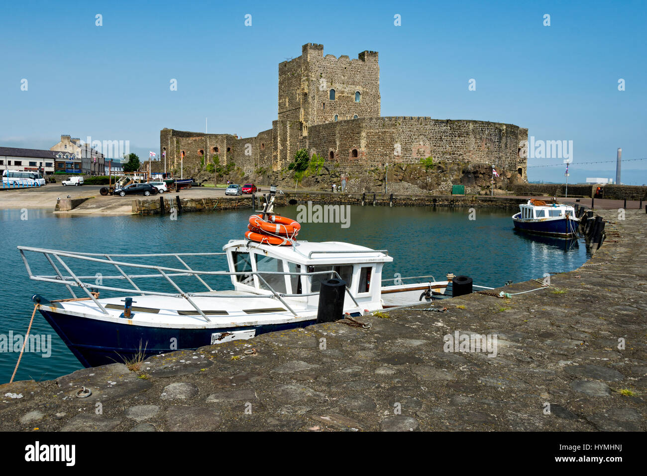 Carrickfergus, County Antrim, Irlanda del Nord, Regno Unito Foto Stock