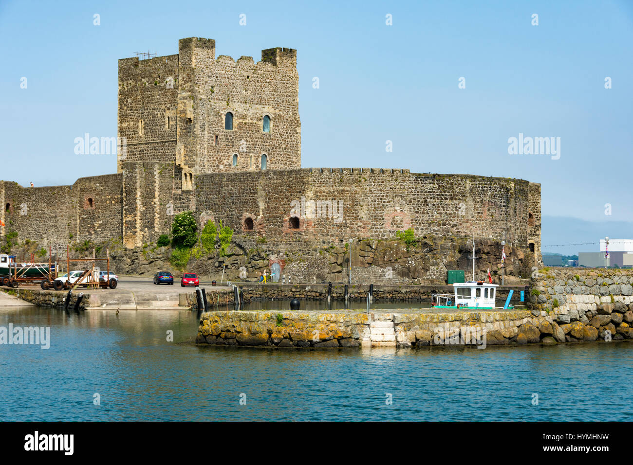 Carrickfergus, County Antrim, Irlanda del Nord, Regno Unito Foto Stock